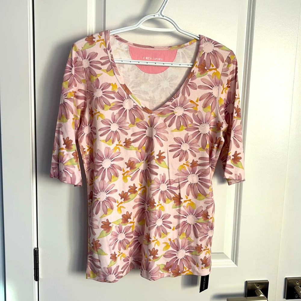 Marccain Sports Floral T-Shirt